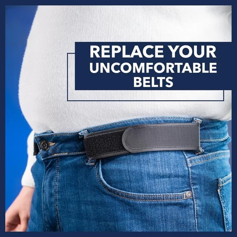 No Buckle Belt | Comfortable Elastic Waist Belt | FlexFit